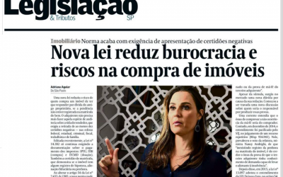 Nova lei reduz burocracia e riscos na compra de imóveis